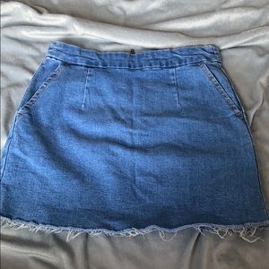 Jean skirt